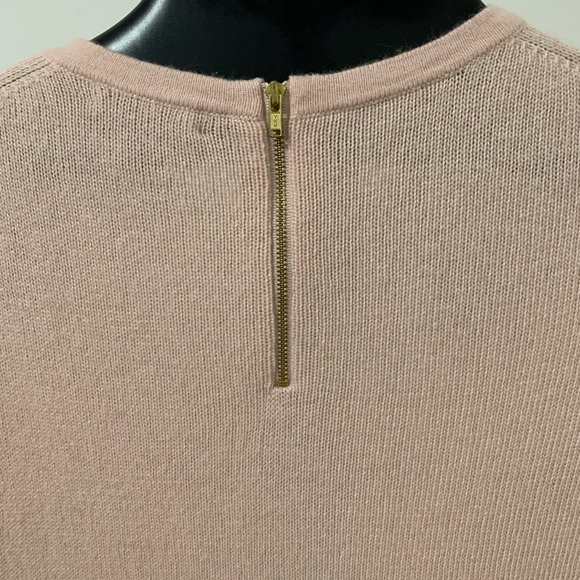 J Crew Baby Pink Rhinestone Sweater - Picture 4 of 5